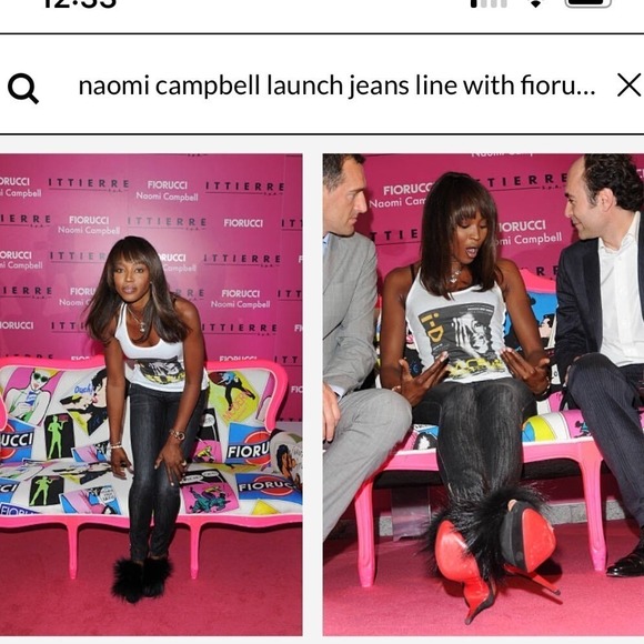 NWT Fiorucci X Naomi‎ Campbell Collaboration Slim Straight Jeans Sz 29 $375 - Picture 12 of 12